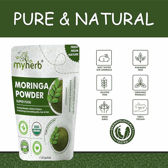 myherb organic moringa powder